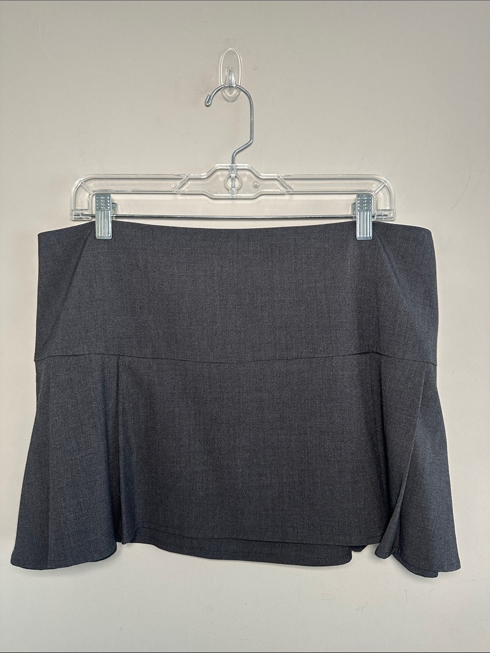 Abound New Dark Grey Heather Mini Skirt Women